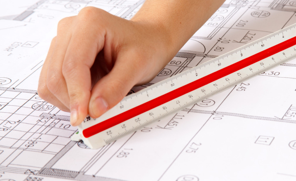 Scale Ruler on Blueprints